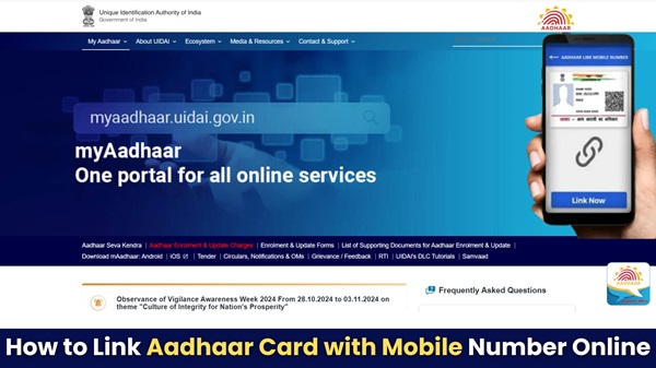 How to Link Aadhaar Card